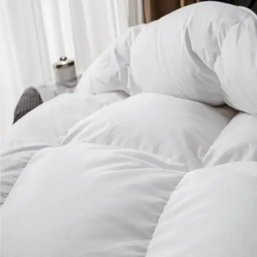 Royal Elite 850 FP Hutterite Goose Down Duvet Queen White